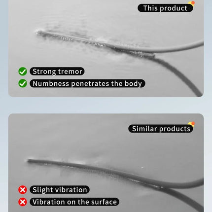 Male Urethral Vibrator Soft Silicone Urethral Dilator Set Catheter Penis Plug Sounding Horse Eye Stimulation for Probe  AdultMan