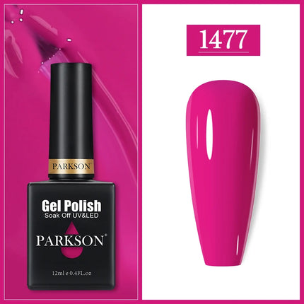 Parkson 12ML Nail Gel Polish HEMA TPO FREE Full Coverage 279 Color Gel Pigment Professional Nail Art Long Lasting Gel Varnish