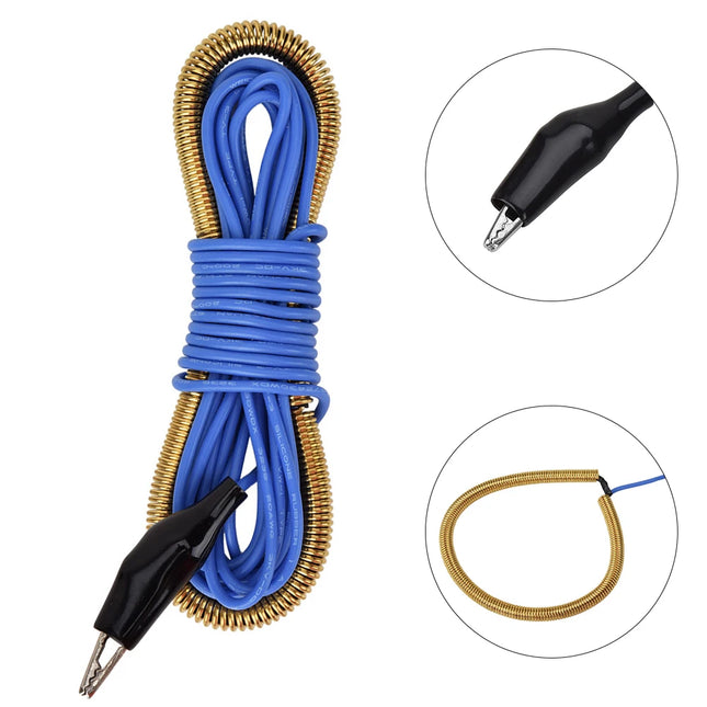 3/5M FM Shortwave Communication Antenna Radio Signal  Enhancement Antenna Copper Core External Antenna Clamp