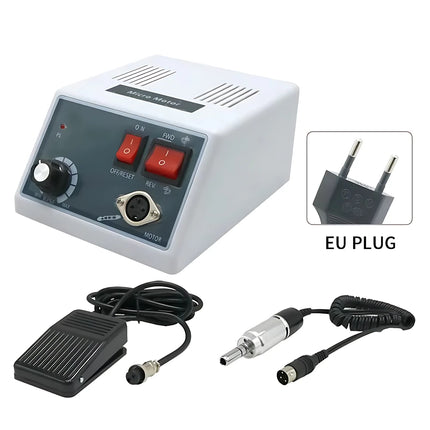 Marathon Micromotor Dental Lab Equipment E TYPE 35000 RPM 18 102 204 Handle Polishing Handpiece Electric Motor Dentist Set