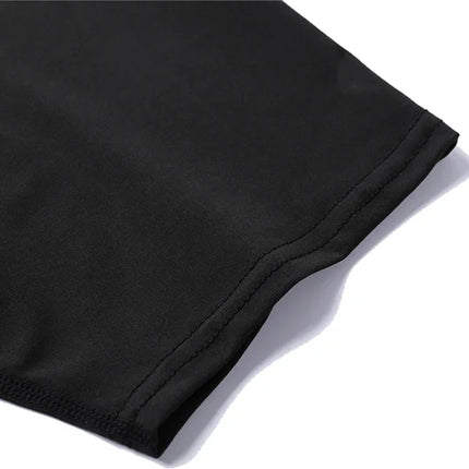 Graphic Compression Shirts for Men Athletic Quick Dry Rash Guard Stretchy Baselayers Undershirts Gym Workout Running Tshirt Tops