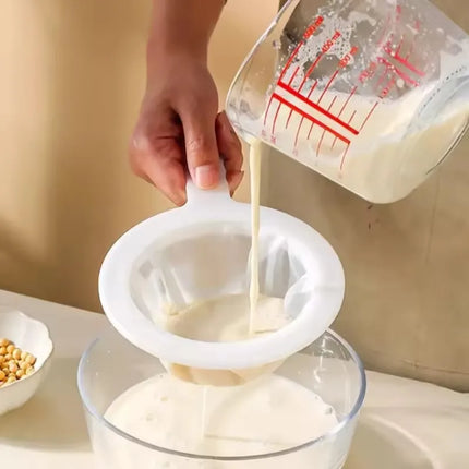 Nylon Ultra-fine Filter Mesh Sieve Soy Juice Coffee Milk Food Strainer Spoon Kitchen  Gadgets 120/200/400 Mesh Filter