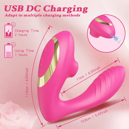 Clit Sucker Vibrator for Women Sucking G-Spot Stimulator Vagina Vibrator Female Masturbator Adult Goods Sex Toy for Women 18+