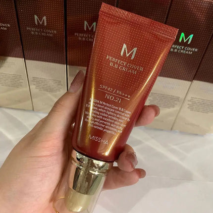 HOT MISSHA BB Cream Concealer Foundation 50ml High Coverage Long-lasting Control-Oil Brightening CC Cream Korean Makeup