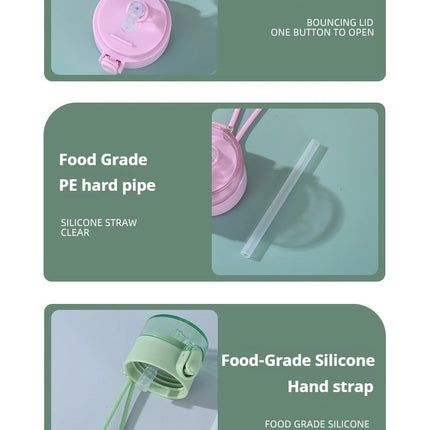 150/250ml Stainless Steel Thermal Water Bottle With Straw Mini Thermos Cup for Tea Coffee Mug Travel Vacuum Flasks Insulated Cup