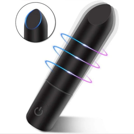 G Spot Bullet Vibrator Nipple Clitorals Stimulator USB Rechargeable for- 10 Modes Portable Waterproof Mini Vaginal Anal Massager