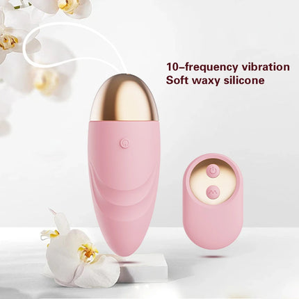 Silicone Vibrating Egg Wireless Remote Control Bullet Vibrators Vaginal Masturbation G Spot Stimulating Massager Women Sex Toys