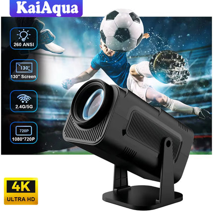FOCABO 4K Android 11 Projector Native 1080P 390ANSI HY320 Dual Wifi6 BT5.0 1920*1080P Cinema portable Projetor upgrated