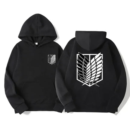 Attack on Titan Men Women Hoodie Anime Hoodies Harajuku Shingeki no Kyojin Hoodies Fashion Casual HipHop Sweatshirt Unisex
