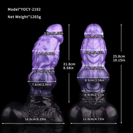 NNSX Silicone Horse Dildo Long Penis Anal Plug Huge Knot G-spot Vaginal Stimulator with Suction Cup Adult Sex toy for Women Men