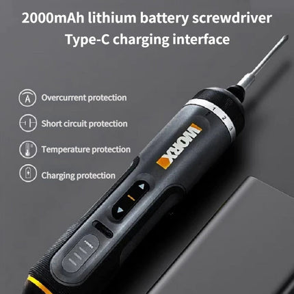 4V Mini Cordless Screwdriver Set / Tournevis Mini Sans Fil 4V