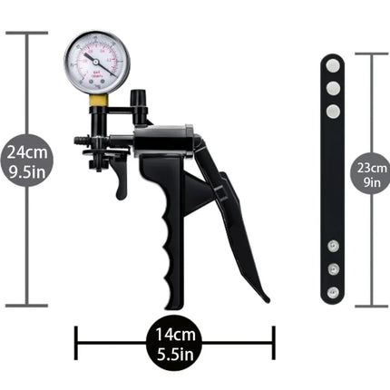 Vacuum Pump Handle Accessories Male Penis Extender Compatible Pointer Vacuum Handle Spring Valve Snap Connection Enhancement Kit