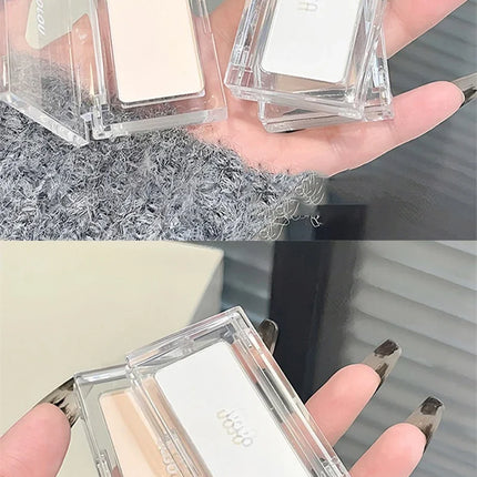 Matte Highlighter Palette Naturally Brightening Contouring Makeup Monochrome Eyeshadow Cut Off Eyeshadow Lying Silkworm Pigments