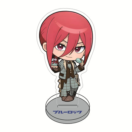 Blue Lock Military Style Version 10cm Acrylic Stand Figures keychain  Anime Collectible Merchandise Desktop Decoration Fan Gift