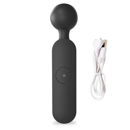 Digital Display USB Rechargeable AV Vibrator for Women Heated Clitoral Stimulator Powerful Female Massager Adult Products