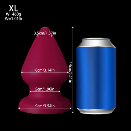 Fisting Butt Plug Training Dilator XXXL Small Huge Anal Plug Super Soft Anal Toys Suction Cup Big Sex Toy For Men Women Buttplug
