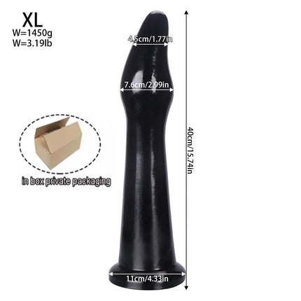 4 Sizes Long Anal Plug Big Anal Dialator Dildo Huge Long Large XL Anal Plug Training Expansion Butt Plug Sex Toys for Women Gay