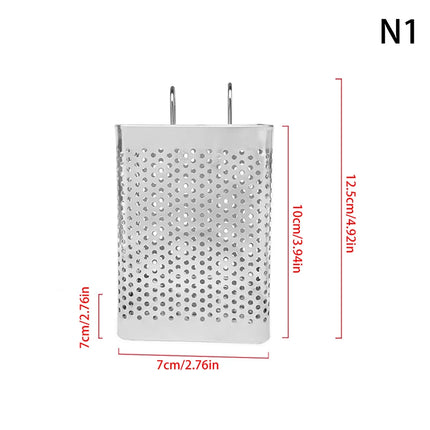 1Pc Stainless Steel Utensil Holder Dish Rack Chopstick Basket Silverware Drying Holder for Dishwasher Utensil Drying Rack