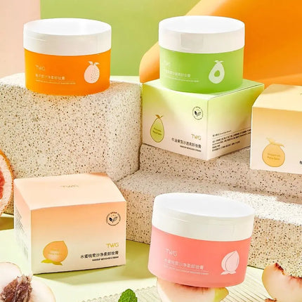 Peach/grapefruit/avocado multi-functional makeup remover for eyes and lips