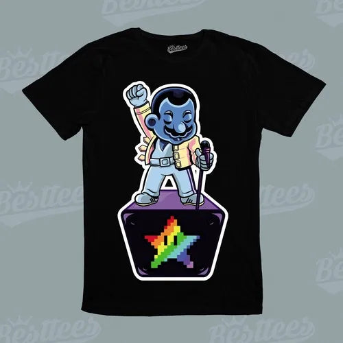 Women/Men/Kids Freddy Mercury Mario T-Shirt