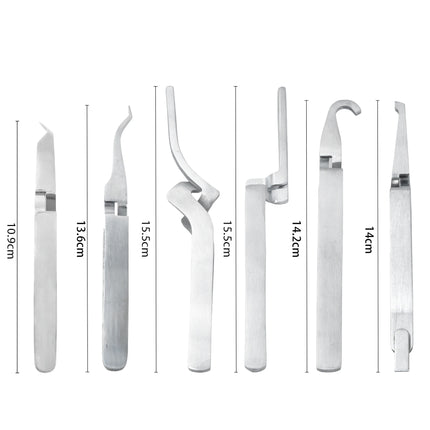 1Pc Dental Orthodontic Posterior Brackets Buccal Tube Lingual Buttons Bonding Tweezer Holder Placer Articulating Paper Tweezers
