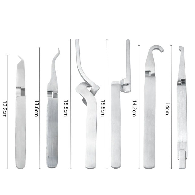 1Pc Dental Orthodontic Posterior Brackets Buccal Tube Lingual Buttons Bonding Tweezer Holder Placer Articulating Paper Tweezers