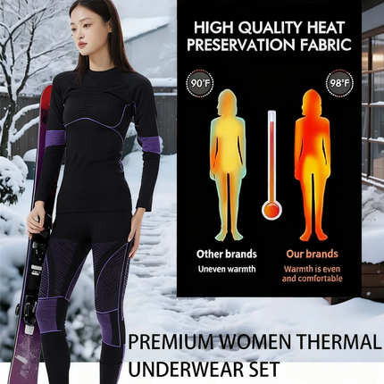 Womens Thermal Underwear Sets Womens Long Johns Underwear Thermal Wear for Women Thermal Set Winter