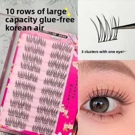 No Glue Needed False Eyelashes Lower Lashes Wispy Cat Eye Lashes Voluminous Fluffy Natural Look Daily Wear Easy to Apply