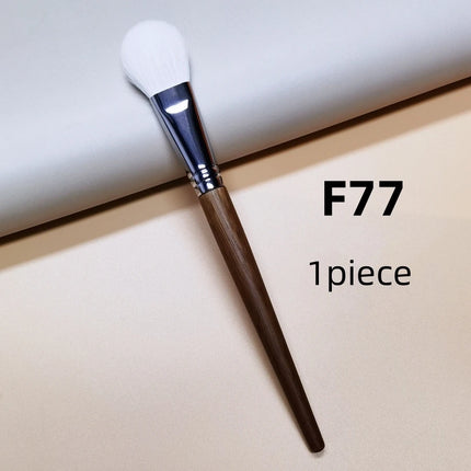 Natural Hair Blush Brush Face Highlighter Shadow Makeup Brushes Natural Goat Hairs Bronzer Pro Essential Cosmetic Tools