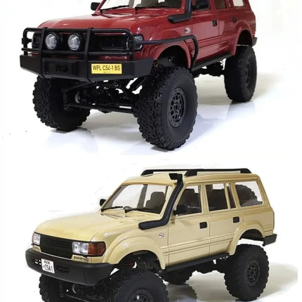 WPL C54-1 4WD 2.4G Off-road Car LC80 Remote Control Car RC Crawler Buggy Moving Machine Kids Battery Powered Cars Boys Gift