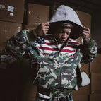 Camouflage Hoodie / XXL