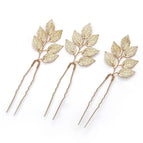 Gold leaves 3pcs