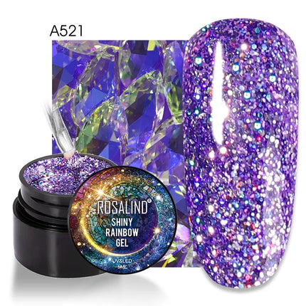 ROSALIND 5ML Painting Gel Nail Polish Nail Art Design Varnishes Stamping Polish Semi Permanent Gels Top Coat Manicure Lacquer