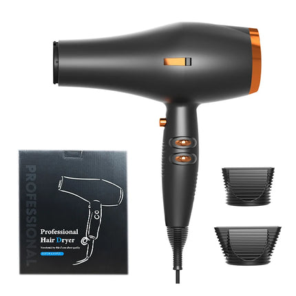 2025 Amazon's Same High-Speed Hair Dryer 2400W High-Power Quick Drying Hair Salon Dedicated Hair Dryer New Product