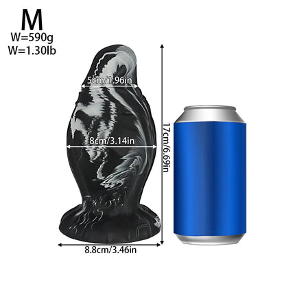 S/XXL Tie Anal Dildo Fisting Thick Huge Butt Plug Silicone Anal Dilator Training Prostate Massage Sex Toy Men Women Big Buttplug