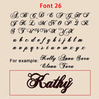 Font 26 / Rose Gold