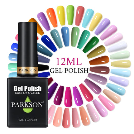 Parkson 12ML Nail Gel Polish HEMA TPO FREE Full Coverage 279 Color Gel Pigment Professional Nail Art Long Lasting Gel Varnish