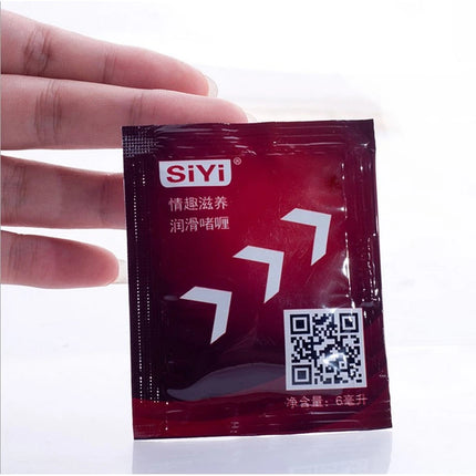 SIYI 10PCS Water Soluble Lubricant Easy Clean Lube Gay Anal Lube Vaginal Massage Oil Adult Sex Toys