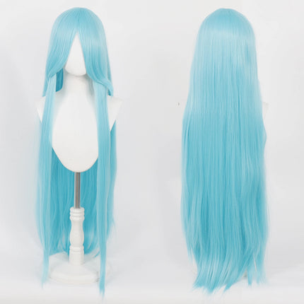 Long Straight Cosplay Wig 100CM Multiple Colors Pink Blonde Black Anime Costume Wig Universal Synthetic Cos Wig Daily Party Wig