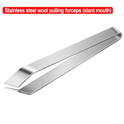 Stainless Steel Hair Puller Gadgets Kitchen Pig Hair Clipper Chicken Hair Remover Fish Bone Remover Pig Hair Clip kitchen things