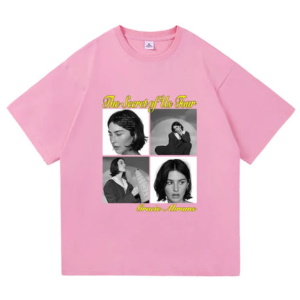 Gracie Abrams Risk The Secret of Us The Eras Tour T-Shirt Men/Women Aesthetic Retro T-Shirt Unisex New Album Tees Shirts