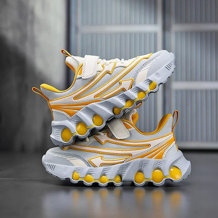 2025 Hot Selling Outdoor Anti Slip Childrens Sports Shoes Lightweight Comfortable Running Shoes Rebound Campus Casual Shoes