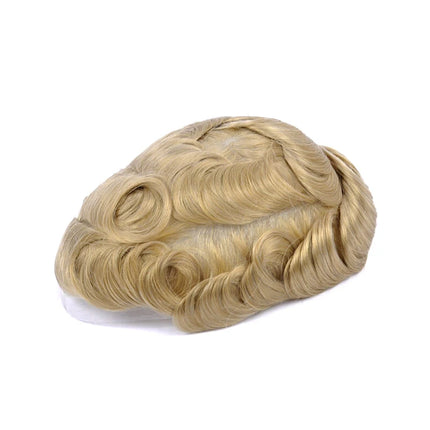 Beeos 6 inches 0.06mm Hair System Men Replacement Systems Super Thin Skin Men Toupee Protesis Capilar Hombre Pelo Humano