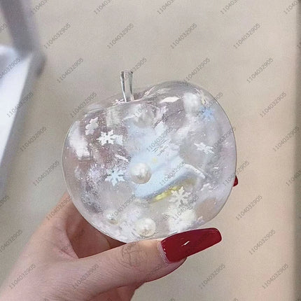 Big Apple Stress Ball Apple Fidget Toys Non-Bounce Squeeze Ball ASMR Sensory Toys for Kids & Adults Anti-Stress Festival Gifts