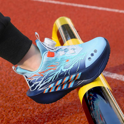 Children Sports Shoes Light Comfort Soft Wear-resistant Mesh Summer Outdoor Running Shoes New Thick Soled Damping Sneakers