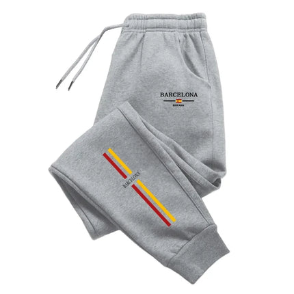 Versatile Men's Jogging Sweatpants Man Sports Fitness Sportswear Outdoors Casual Running Trousers 2026 Street Comfort Long Pants