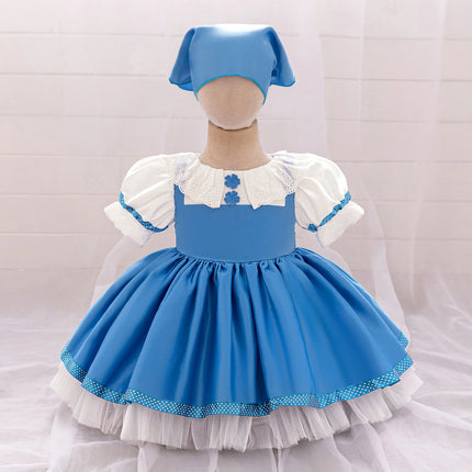 Lolita Mash and Bear Bridesmaids Girls Party Dress Maid Wedding 1st Birthday Princess Dresses for Baby Tulle Christmas Costumes