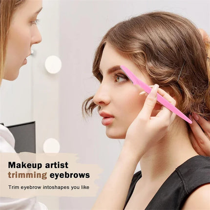 5-100PCS Eyebrow Trimmer Blade Face Razor 1 Color Face Blade Shavers Hair Remover Shaver Safety Razor Microblading Too