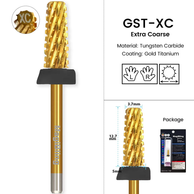 Tapered Barrel Nail Drill Bits Carbide Nails Grinding Head Milling Cutter 4XC Hard Soft Gel Removal Polishing DIY Tools