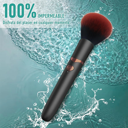 Vibrators Makeup Brush 7 Mode Vibration Nipple Clit Stimulator Female Bullet Massager Discreet Adult Sex Toy for Woman 18+